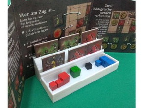Dicle döşeme stand Fırat oyuncak oyun aksesuarlar boardgame boardgames aksesuarları 3d print model - Mito3D