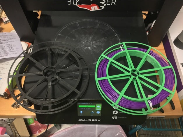 maker box filament spool remix 3d printing 3D print model - Mito3D
