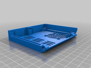 prusa mk3mk3s einsy durumda kapı fan 3d yazıcı parçalar i3 hoş bir özellik 3d print model - Mito3D