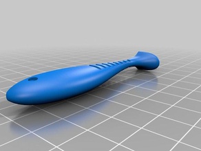 fishing lure mould sport outdoors bait 3d print model - Mito3D