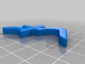 sembol jusa takı 3d print model - Mito3D