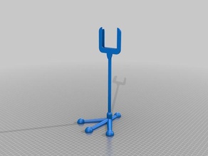 aaa magnetic chicken foot phone stand mobile customized 3d print model - Mito3D
