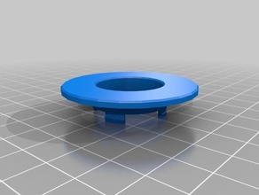 cable grommet pasacables organization 3d print model - Mito3D