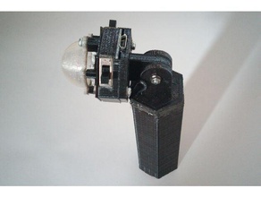 portable flashlightcamping lantern sport outdoors 18650 led torch 3d print model - Mito3D