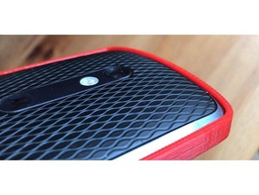 motorola moto play case bumper mobile phone 3d print model - Mito3D