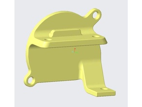 piper 2 t-rex 5015 radial fan mount 3d printer parts piper3d 3d print model - Mito3D