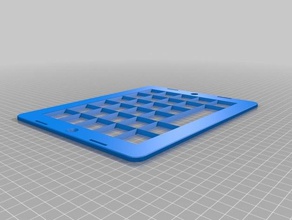 verrouillage du clavier 5x6 de la tablette personnalisé 3d print model - Mito3D