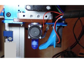 conduits de ventilation ordbot hadron 3d l'imprimante pièces ord bot 3d print model - Mito3D