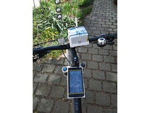 nexus 4x bisiklet mount boğa copperhead mobil telefon 3d print model - Mito3D