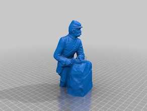 redimensionado sharpshooter oneschool esculturas 3d print model - Mito3D
