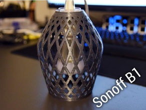 sonoff b1 lampshade decor rgb wifi 3d print model - Mito3D