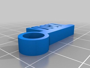 vicky Schlüsselanhänger angepasst 3d print model - Mito3D