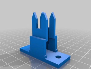 schubladenhaken f&uumlr blende 3d printing 3d print model - Mito3D