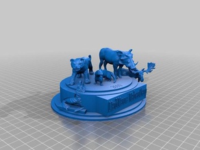 march mammal madness trophy 2019 biology 3d print model - Mito3D