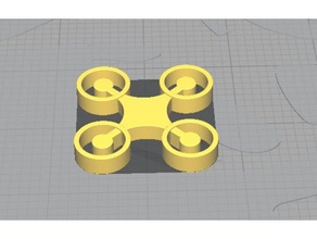 stylized drone 3d printing 3d print model - Mito3D