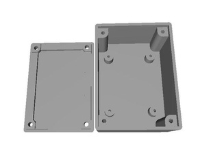 parametrische Projekt-box ic-Stollen Elektronik 3d print model - Mito3D