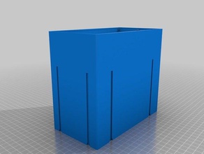 meine angepasste stapelbar-Widerstand Aufbewahrungsbox Elektronik 3d print model - Mito3D