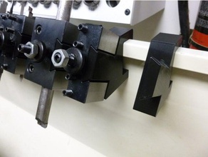 bxa qctp tool holder bracket machine tools 200 series jet lathe 3d print model - Mito3D