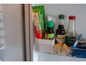 fridge tube holder kitchen dining zanussi 3d print model - Mito3D