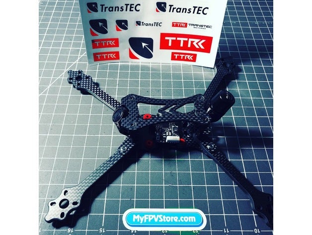 transtec láser sma monte de 23mm los separadores espacio rc vehículos 25mm 25 mm aluminio drone el fpv lite vtx 3D print model - Mito3D