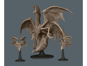 stirge Kral yaratıklar dnd dungeons dragons minyatür canavar rpg masa üstü oyun 3d print model - Mito3D