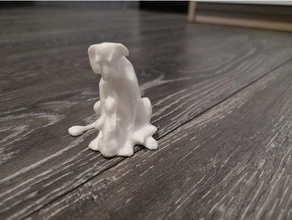 Hund 3d-Modell whippetgreyhound Tiere Dekoration Hunde ornament Photogrammetrie Skulptur statue 3d print model - Mito3D