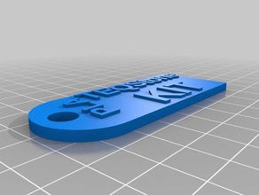 filament-Probe-tag teqstone kit 3d Drucker - Zubehör angepasst 3d print model - Mito3D