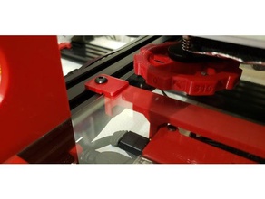 2020 plexiglas clips cr10 cr10s 3d de l'imprimante accessoires creality cr-10 3d print model - Mito3D