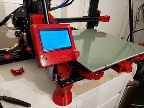 cr10 écran lcd de montage bras 3d l'imprimante pièces cr10s creality 3d print model - Mito3D