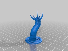 dnd dune worm mini modelleri dungeons dragons minyatür 3d print model - Mito3D