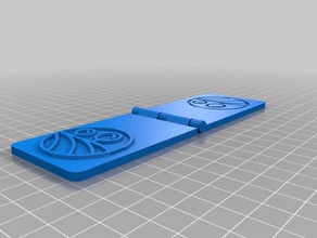 embossing Stempel Baum Kunst angepasst 3d print model - Mito3D