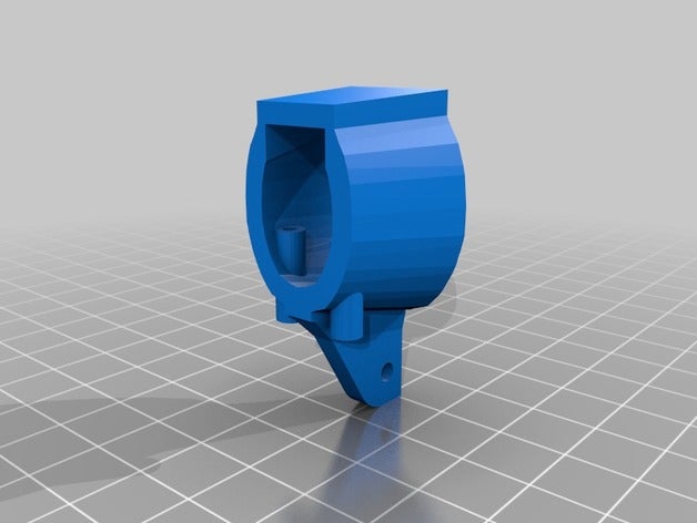 leme seção de ré fatia rc veículos 3D print model - Mito3D