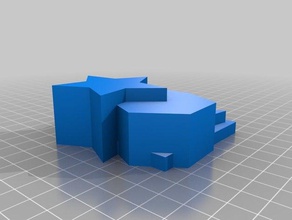 shapes desk ornament art cool easy geometry gift simple teacher tinkercad 3d print model - Mito3D