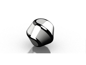 4 sphericon-hexágono puzzles amazingdesign art de matemáticas la ciencia 3d print model - Mito3D