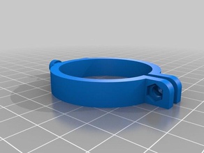 40mm od test tube suction cup adapter diy aquarium 3d print model - Mito3D