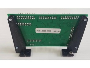 heat set insert med multimorphic vertical circuit board mounts electronics 3d print model - Mito3D