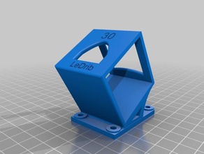 ledribgopro session mount 30 degree diy 3d print model - Mito3D
