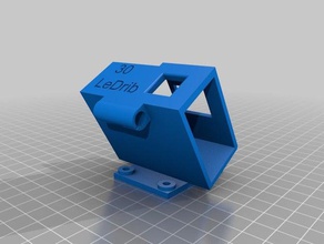 ledrib gopro sct crossfire 7 mont de 30 degrés bricolage 3d print model - Mito3D