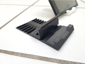 tablet phone stand gadgets 3d print model - Mito3D