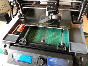 prusa bear toolbox 3d printer accessories lm8uu linear bearing i3 mk3 3d print model - Mito3D