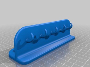 chave de rack organização 3d print model - Mito3D