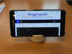 yararlı telefon standı mobil akıllı sahibi stand 3d print model - Mito3D