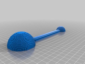 voxel rascador de espalda mano herramientas 3d print model - Mito3D