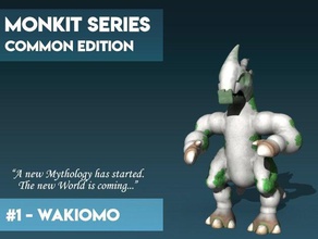 wakiomo games creature miniature monster 3d print model - Mito3D