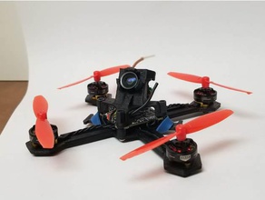 cavity3d micro racing drone frame rc vehicles fpv microdrone toothpick tweetfpv 3d print model - Mito3D