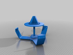 spoolholder 3d baskı 608zz anycubic kossel artı kaykay rulman makara tutucu 3d print model - Mito3D