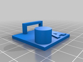 rapida, stampa 3d test incl ponte cerchio lettera i di prova rapido 3d print model - Mito3D