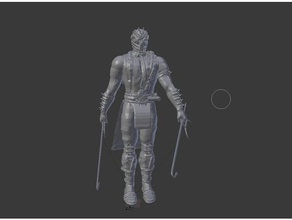 kabal un combate mortal personas figura juego humanos kombat video 3d print model - Mito3D