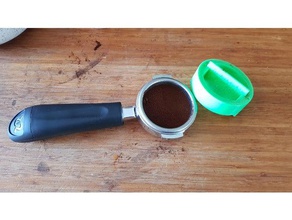 réglable à café espresso moulu outil de mise niveau 58mm porte-filtre cuisine manger 3d print model - Mito3D