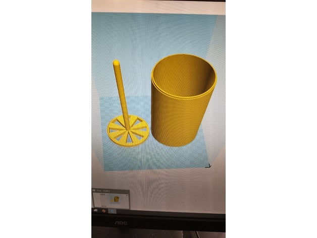 poubelle dolce nespresso do agregado familiar a caixa gusto 3D print model - Mito3D